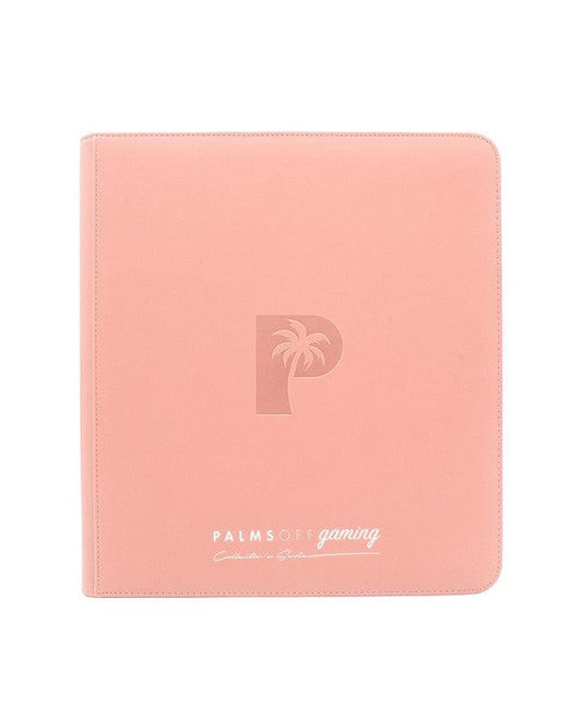 Collector's Series 12 Pocket Zip Trading Card Binder - PINK - Groovy Collectables