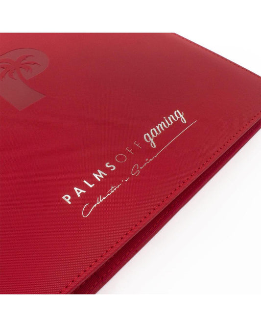 Collector's Series 12 Pocket Zip Trading Card Binder - RED - Groovy Collectables