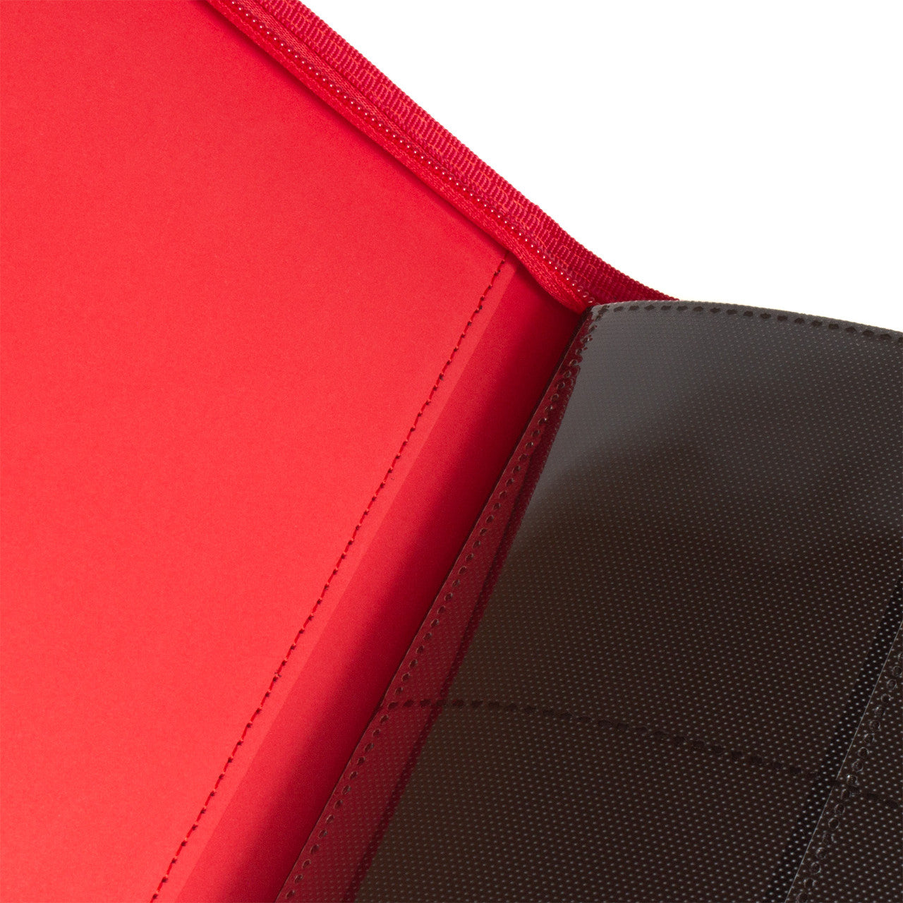 Collector's Series 12 Pocket Zip Trading Card Binder - RED - Groovy Collectables
