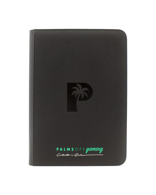 Collector's Series TOP LOADER Zip Binder - CLEAR - Black - Groovy Collectables