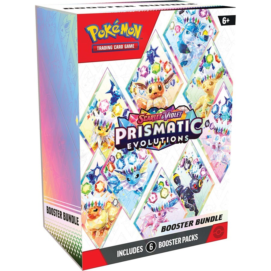 Pokémon TCG Scarlet & Violet 8.5: Prismatic Evolutions Booster Bundle - Groovy Collectables