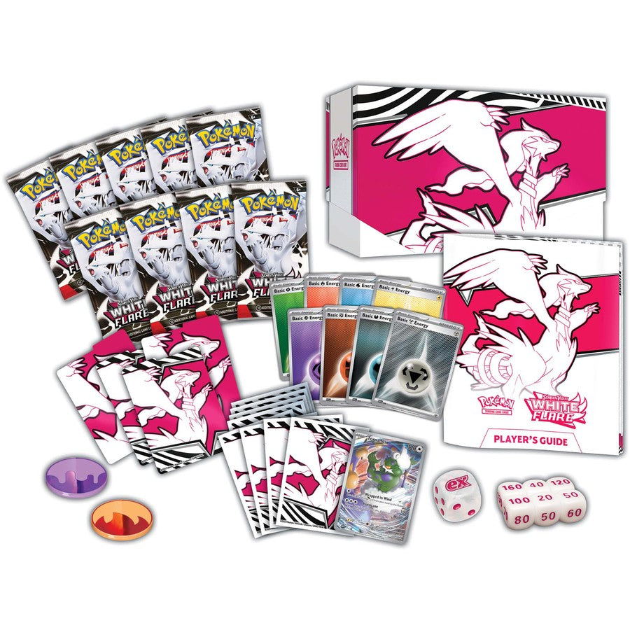 Pokemon TCG Scarlet & Violet - White Flare Elite Trainer Box - Groovy Collectables