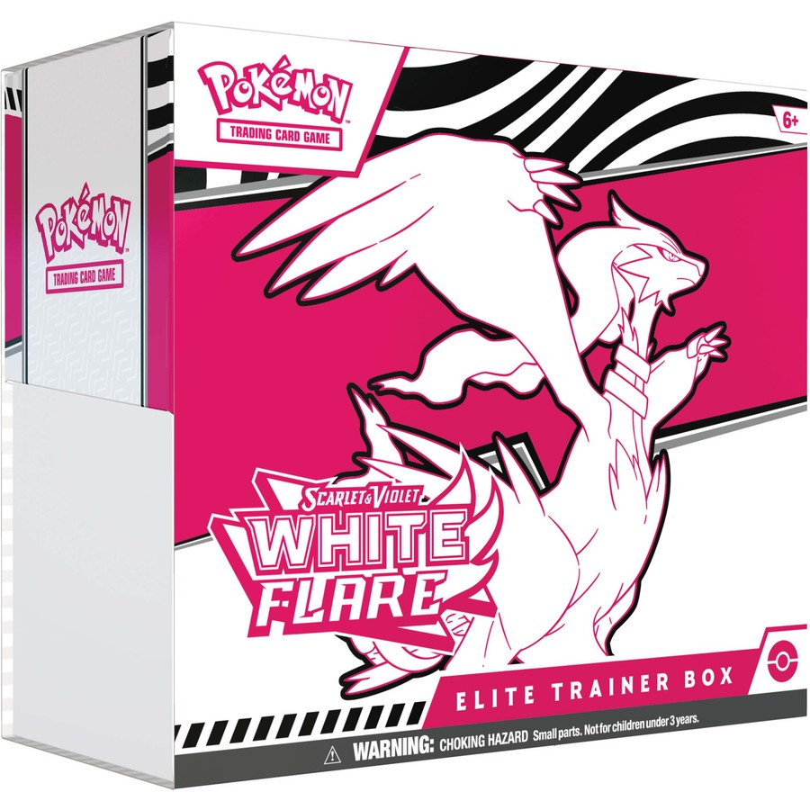 Pokemon TCG Scarlet & Violet - White Flare Elite Trainer Box - Groovy Collectables