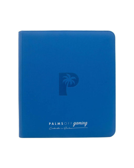 Collector's Series 12 Pocket Zip Trading Card Binder - BLUE