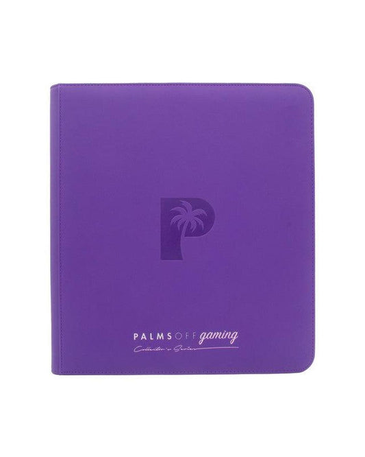Collector's Series 12 Pocket Zip Trading Card Binder - PURPLE