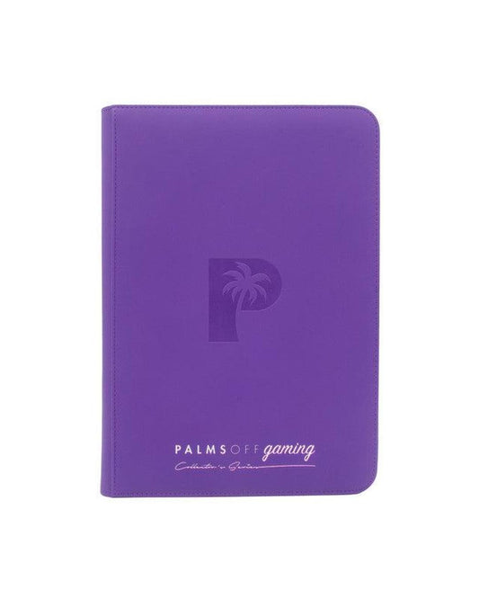 Collector's Series 9 Pocket Zip Trading Card Binder - PURPLE