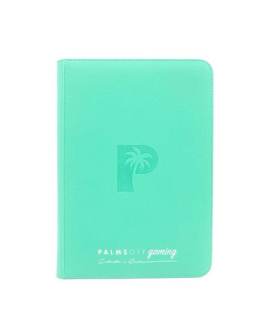 Collector's Series 9 Pocket Zip Trading Card Binder - TURQUOISE