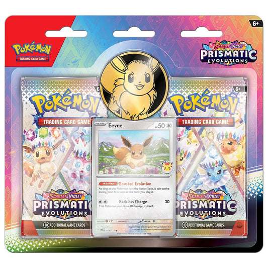 Pokemon TCG Prismatic Evolutions 2 Pack Blister
