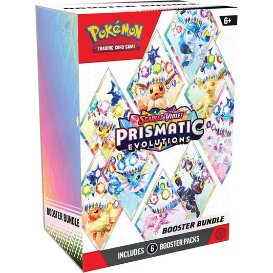 Pokemon TCG Scarlet & Violet Prismatic Evolutions Booster Bundle (Pre-Order)