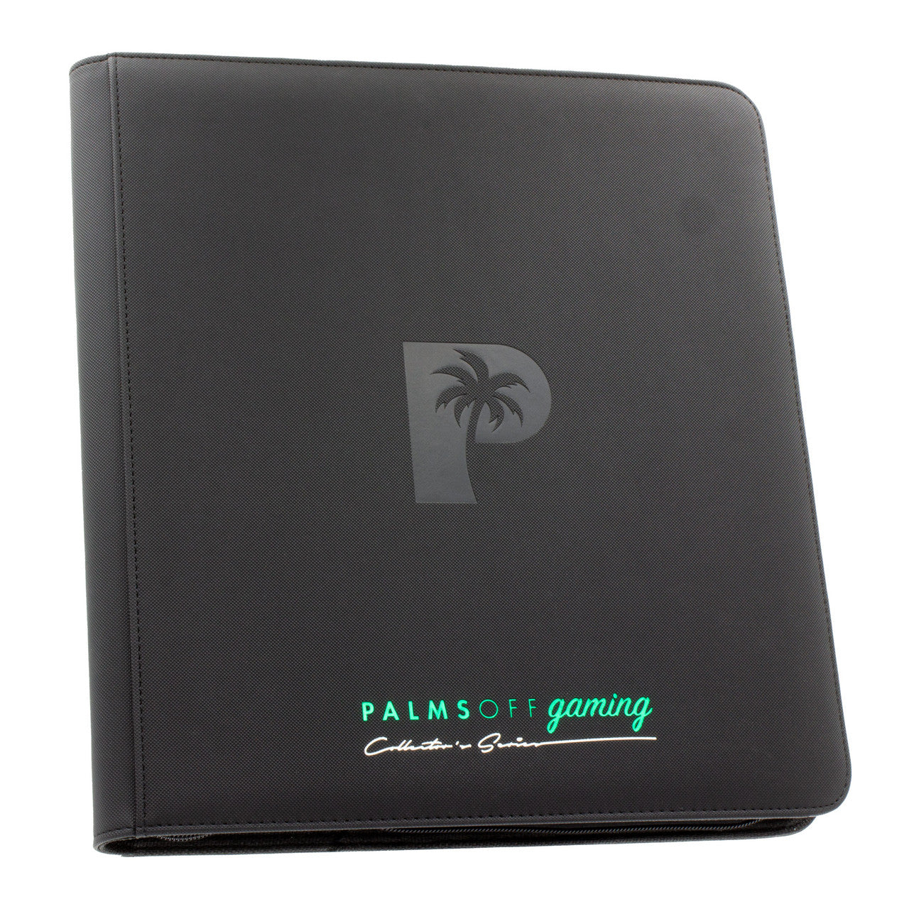 Collector's Series 12 Pocket Zip Trading Card Binder - BLACK - Groovy Collectables