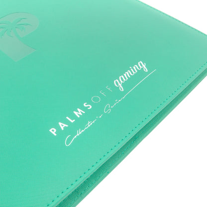 Collector's Series 12 Pocket Zip Trading Card Binder - TURQUOISE - Groovy Collectables