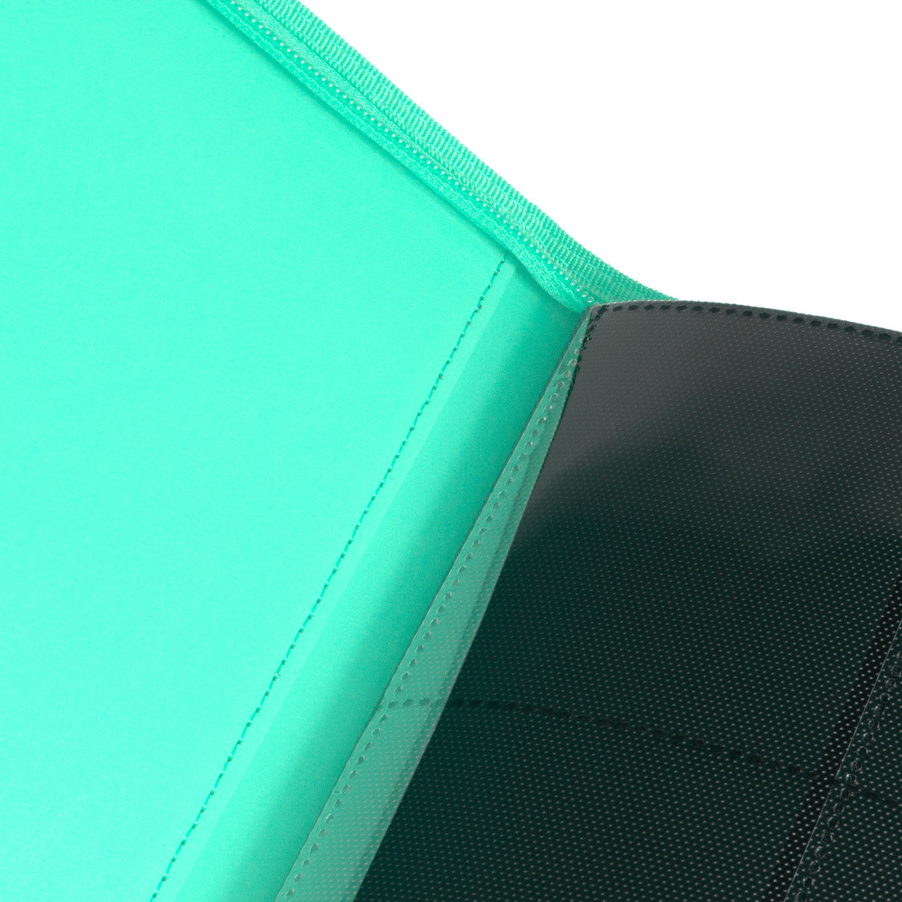 Collector's Series 12 Pocket Zip Trading Card Binder - TURQUOISE - Groovy Collectables