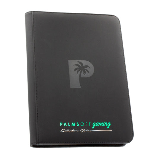 Collector's Series 9 Pocket Zip Trading Card Binder - BLACK - Groovy Collectables