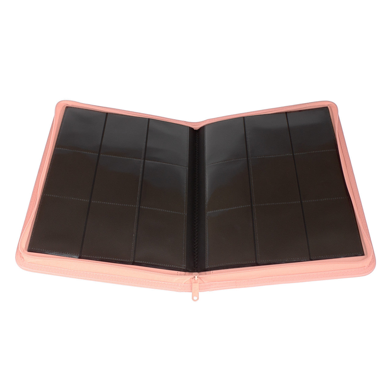 Collector's Series 9 Pocket Zip Trading Card Binder - PINK - Groovy Collectables