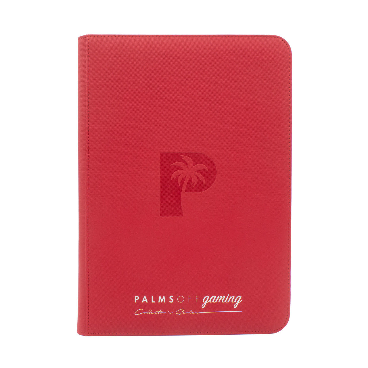 Collector's Series 9 Pocket Zip Trading Card Binder - RED - Groovy Collectables