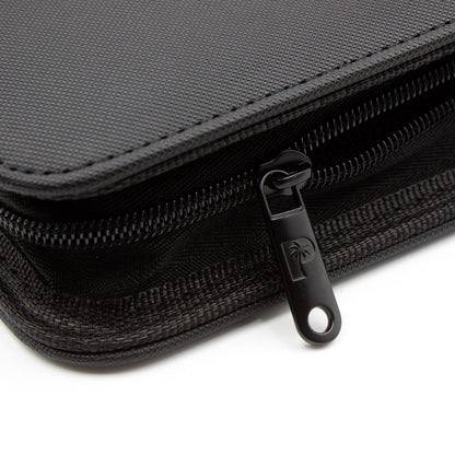 Collector's Series TOP LOADER Zip Binder - CLEAR - Black - Groovy Collectables
