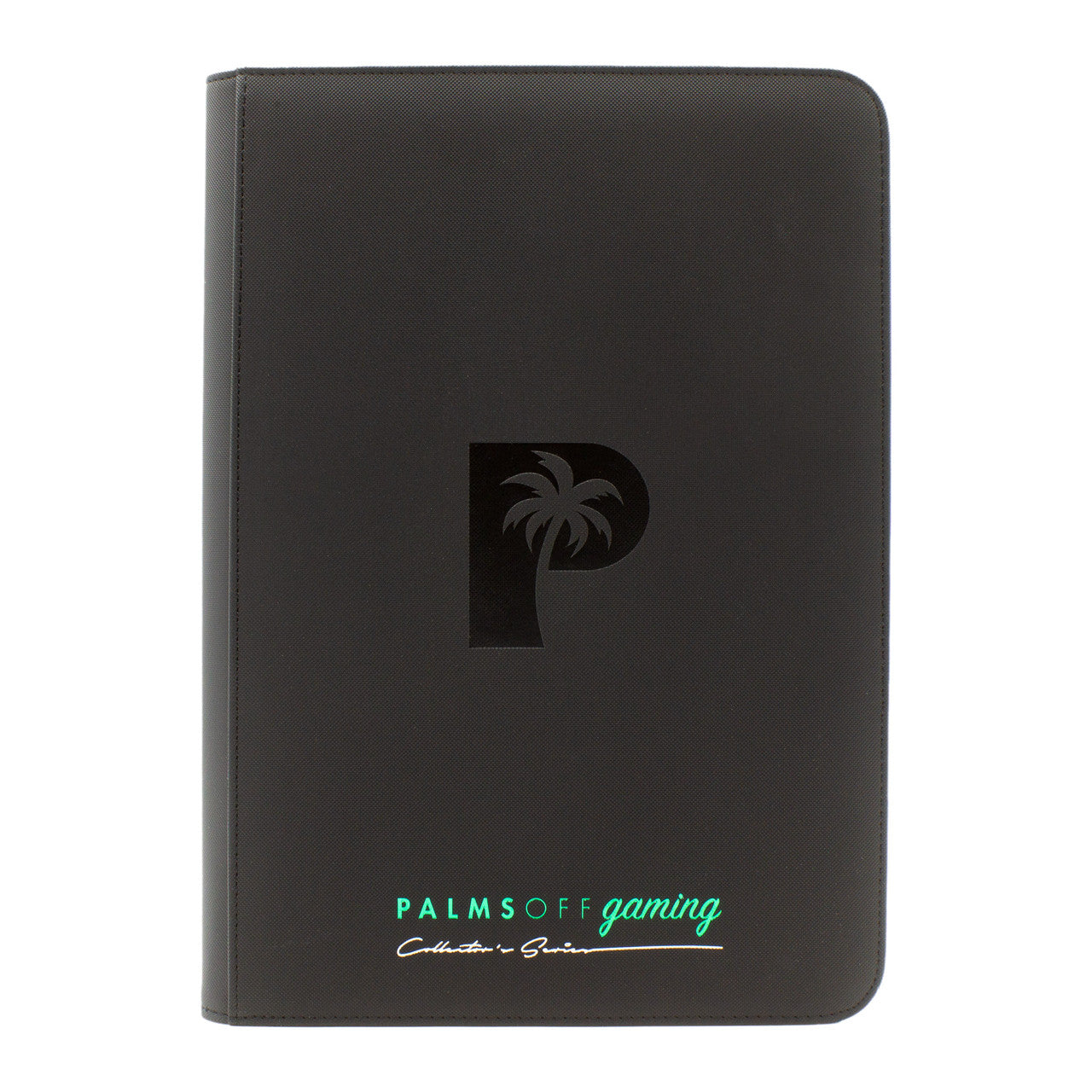 Collector's Series TOP LOADER Zip Binder - CLEAR - Black - Groovy Collectables