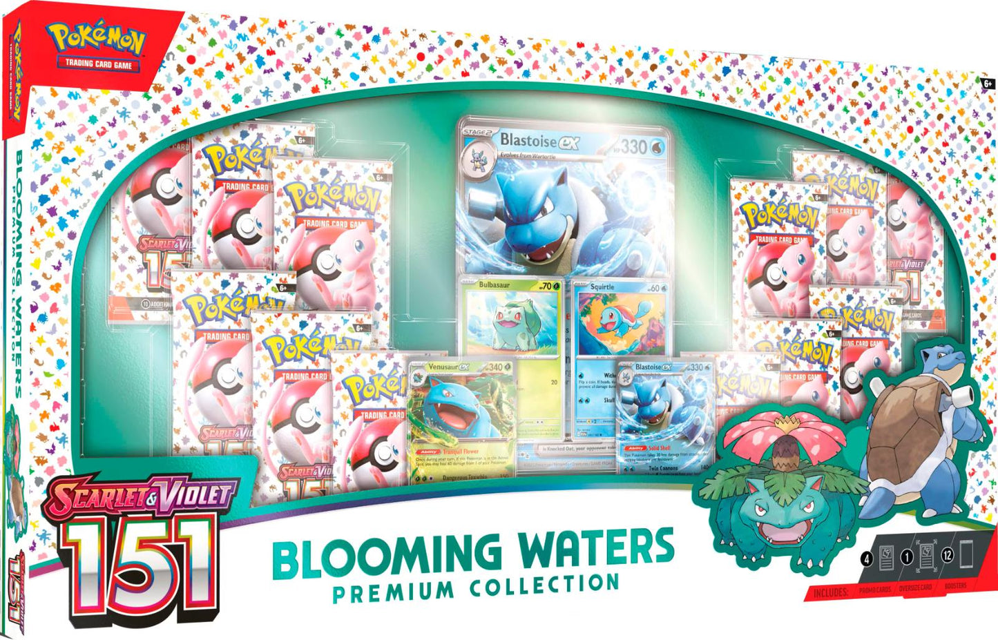 Pokemon TCG - Pokemon 151 Blooming Waters Premium Collection