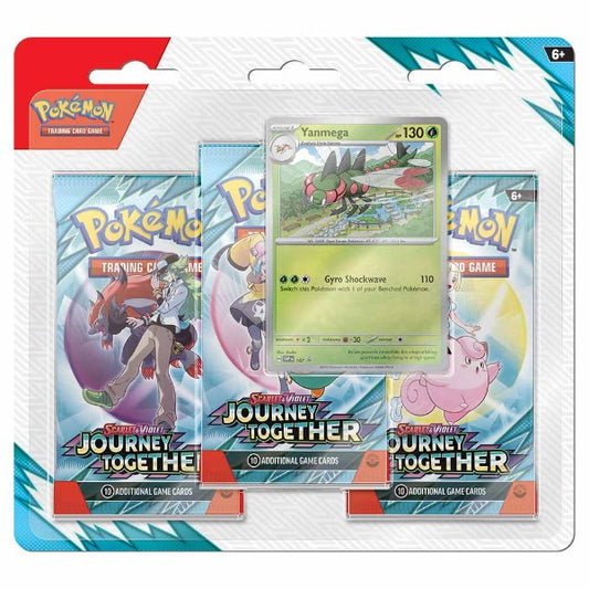 Pokemon TCG Journey Together 3 Pack Blister