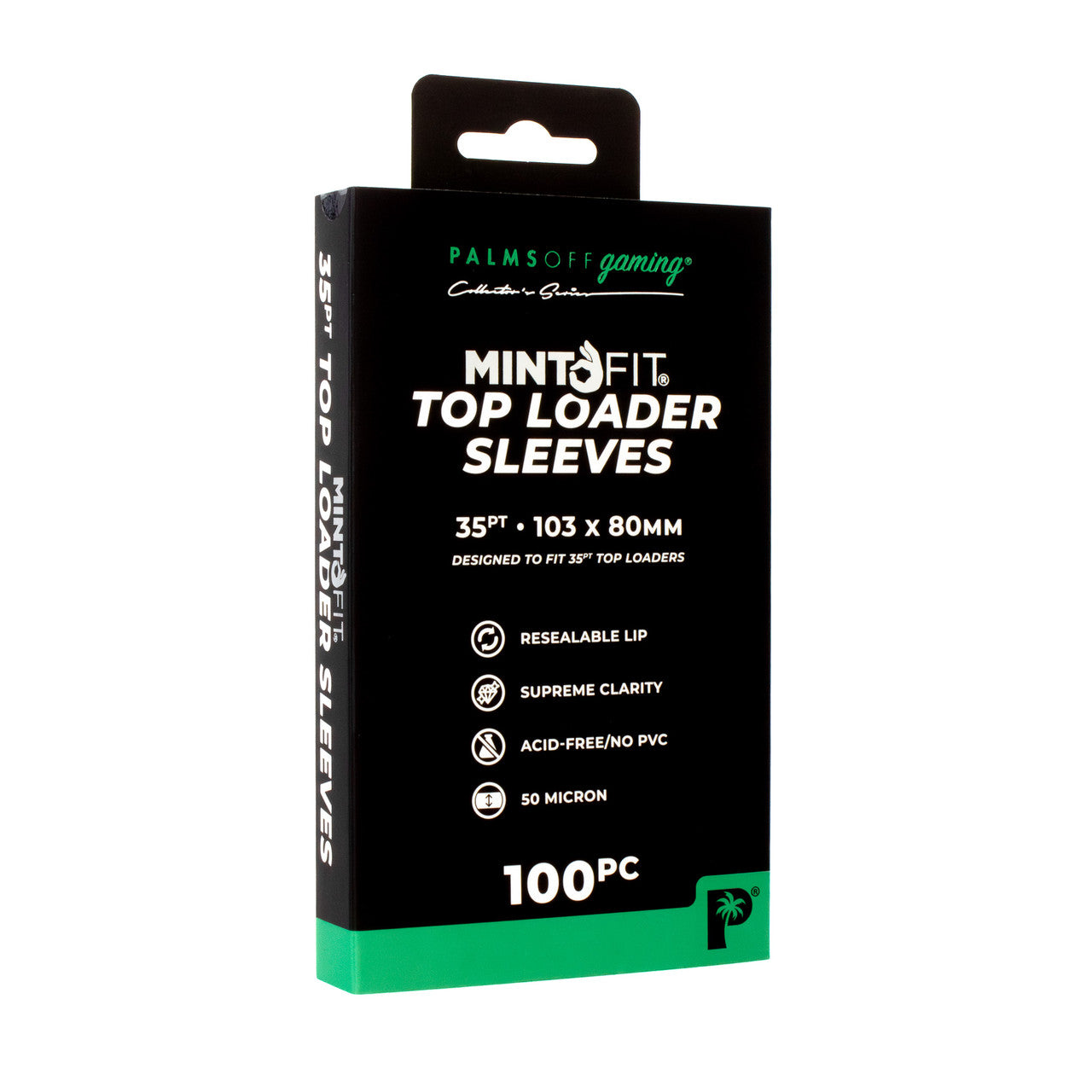 MintFit Top Loader Sleeves - 35pt - 100pc - Groovy Collectables