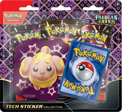 Pokemon TCG Scarlet & Violet Paldean Fates Tech Sticker Blister