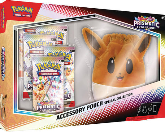 POKÉMON TCG Scarlet & Violet 8.5: Prismatic Evolutions Accessory Pouch - Groovy Collectables