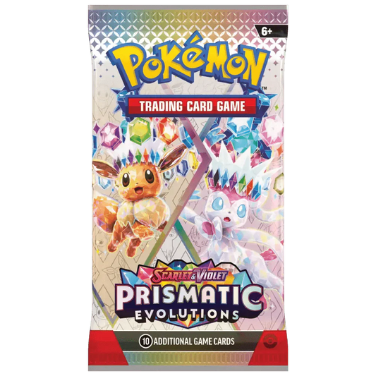 POKÉMON TCG Scarlet & Violet 8.5: Prismatic Evolutions Booster Pack - Groovy Collectables