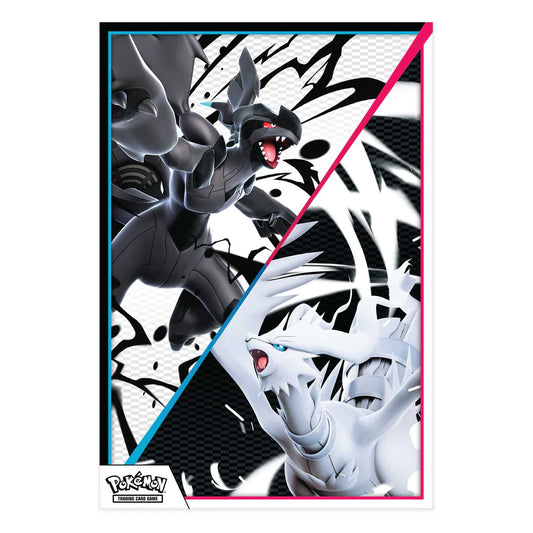 Black Bolt & White Flare Poster