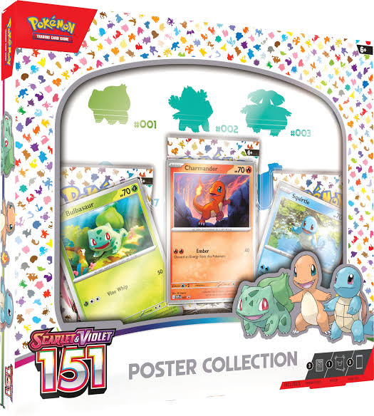 Pokemon TCG Scarlet & Violet 151 Poster Collection - Groovy Collectables