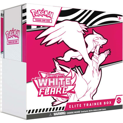 Pokemon TCG Scarlet & Violet - White Flare Elite Trainer Box - Groovy Collectables
