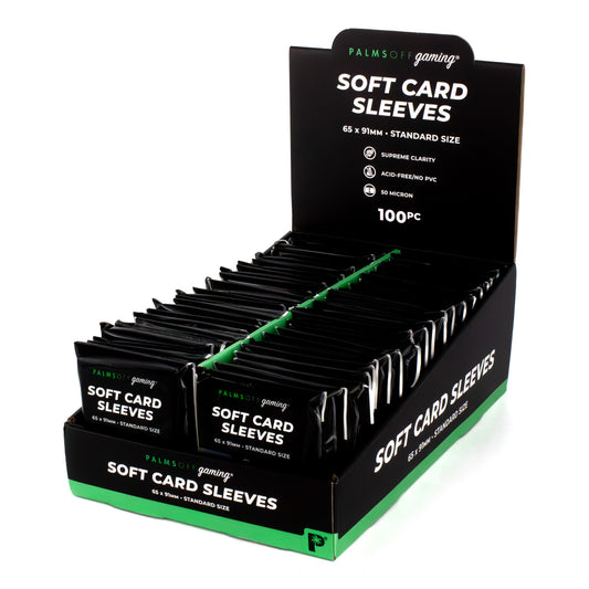 Soft Card Sleeves - Standard Size - 100pc - Groovy Collectables
